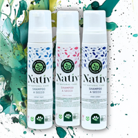 Kit Shampoo a Secco con Borsa in Tela Organica e Guanto