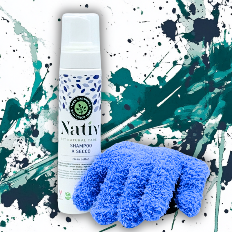 Shampoo a Secco 200 ml con Guanto