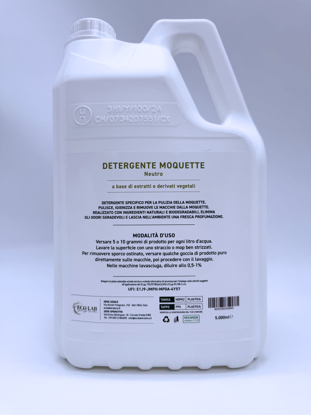 Detergente moquette