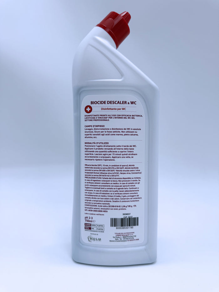 Biocide Descaler & WC, disincrostante disinfettante